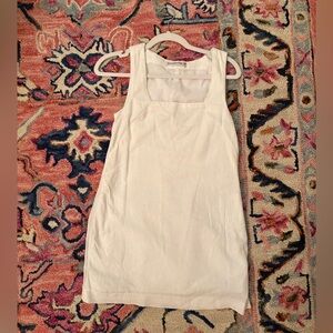 Abercrombie & Fitch Ivory Sleeveless Top